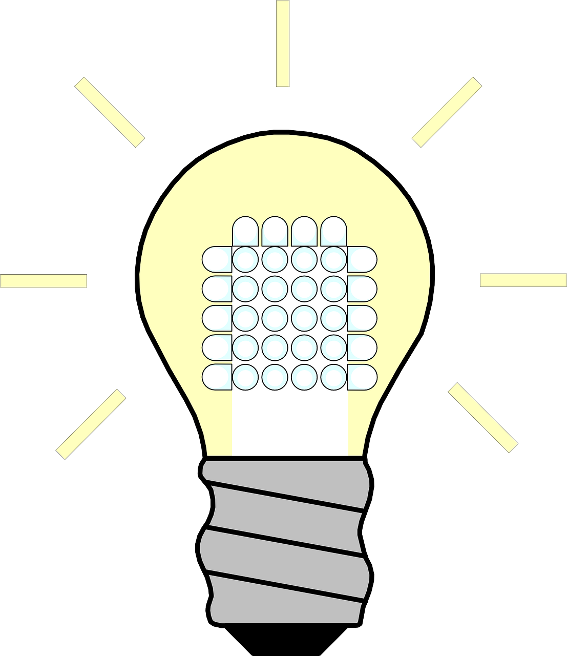 energy saving lamp led on free photo