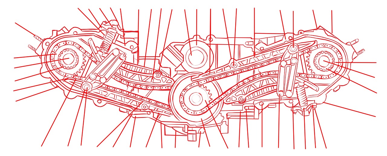 engine schematic drawing free photo