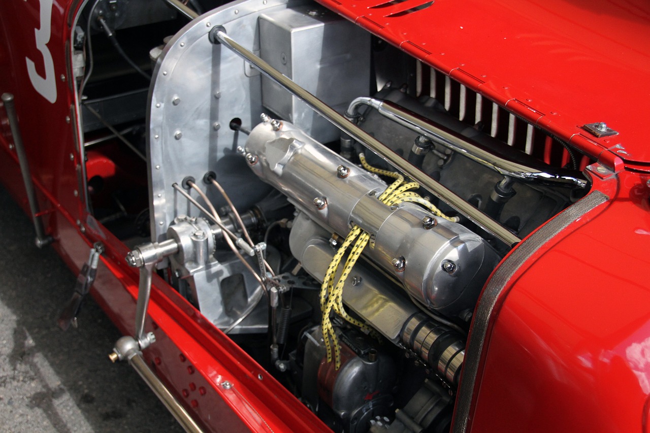 engine car goodwood festival free photo