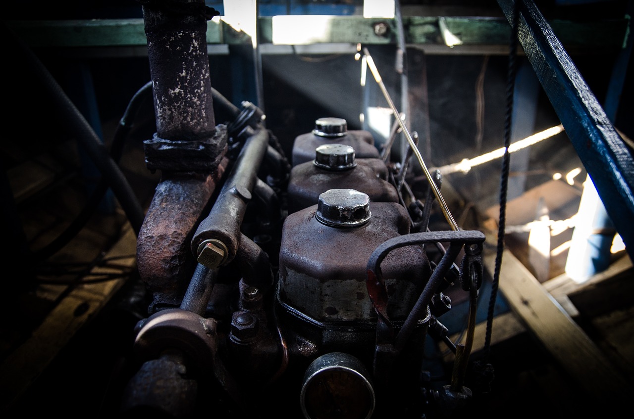 engine boat fisherman free photo