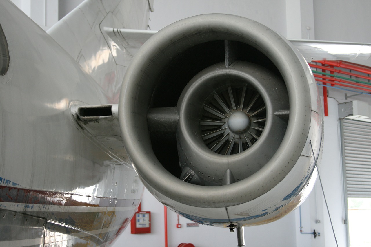 engine hangar aircraft free photo