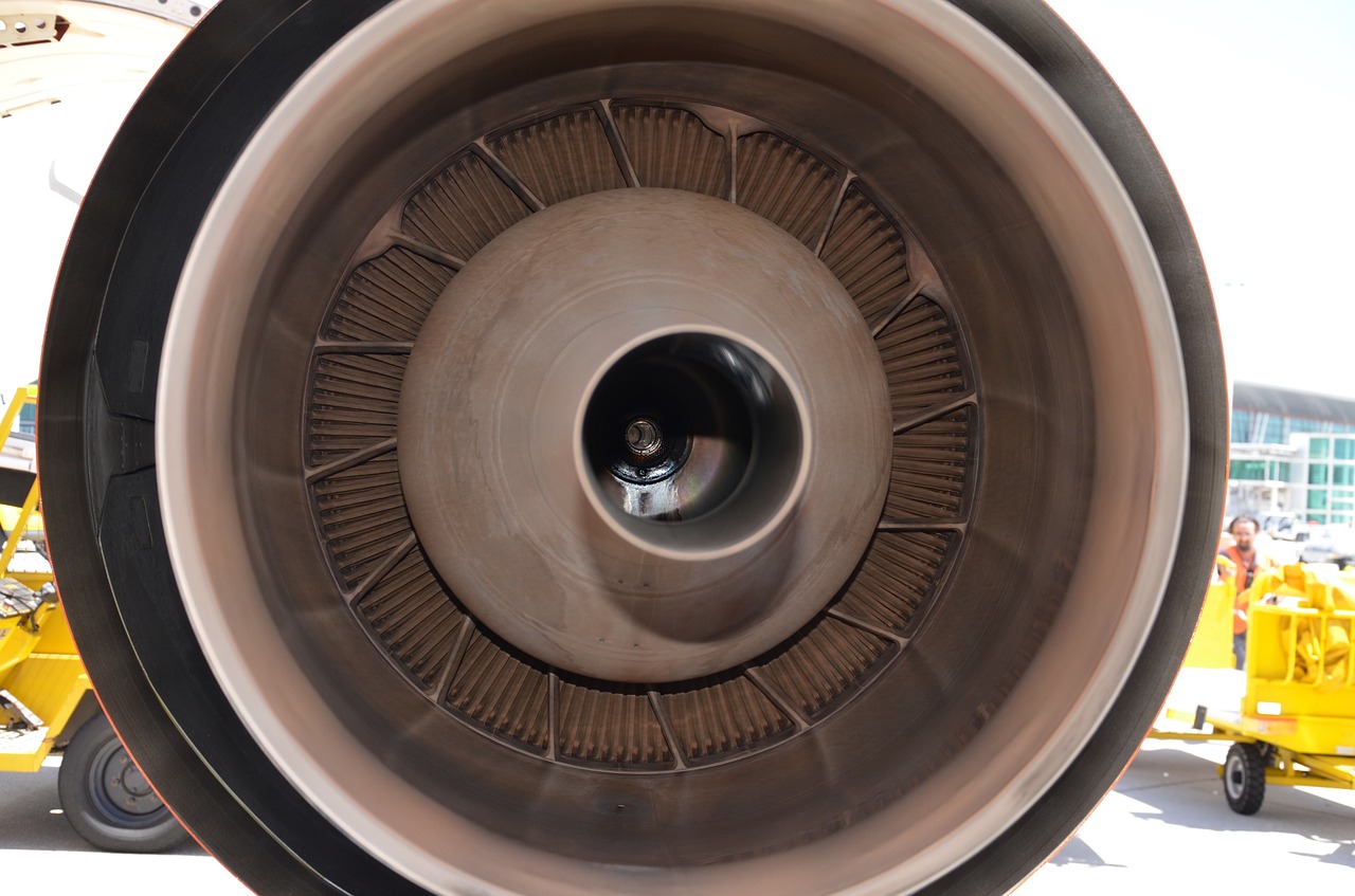 engine airplane reactor tuyere free photo