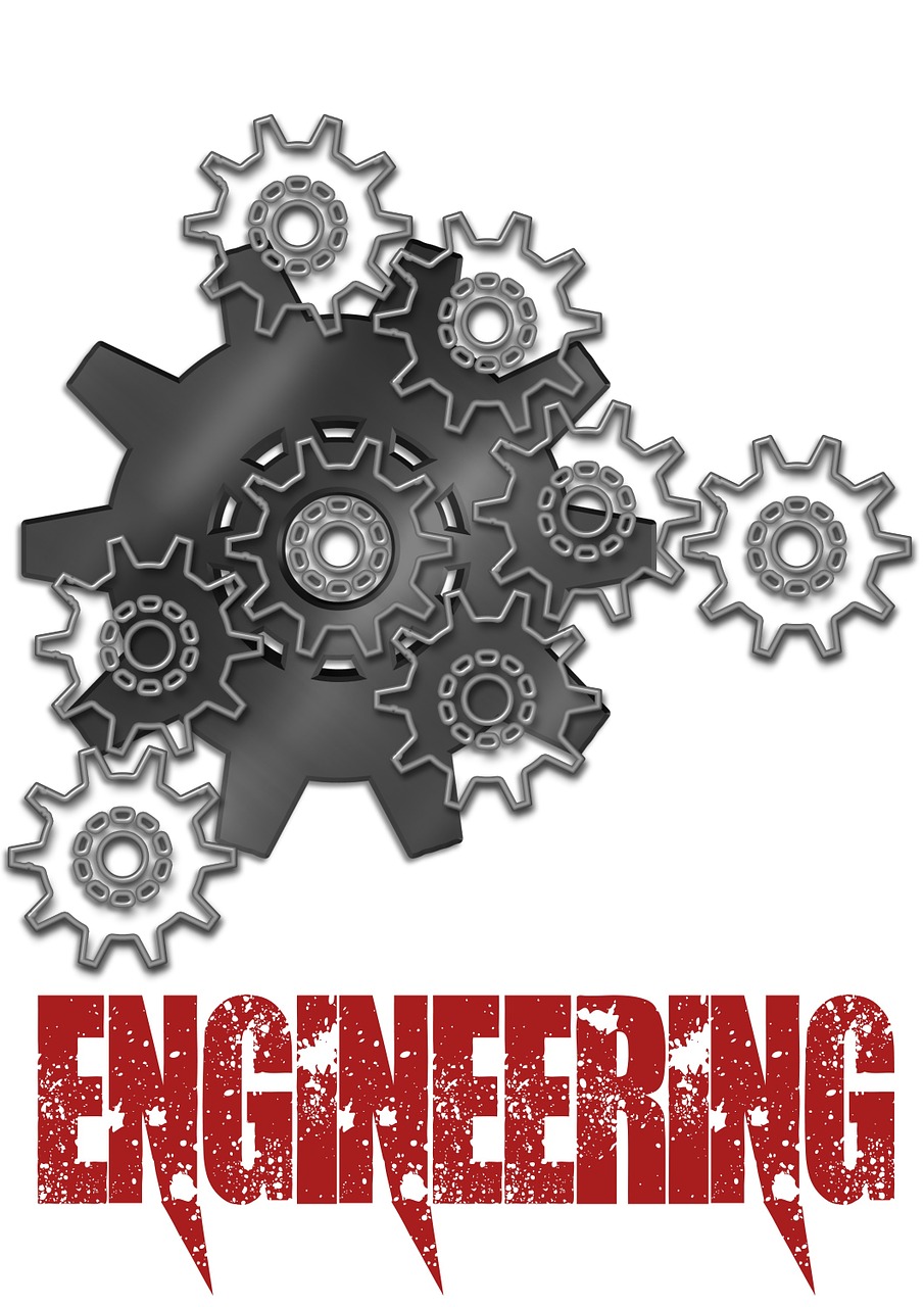 engineering gears poster free photo