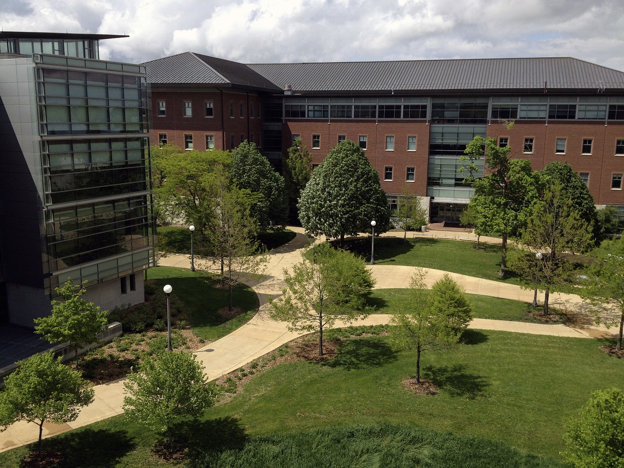 engineering quad university campus free photo