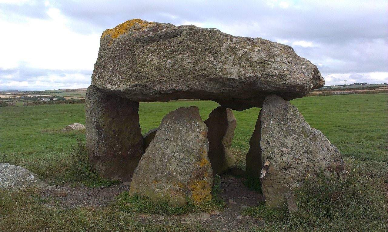 england dolmen carreg samson megaliths free photo