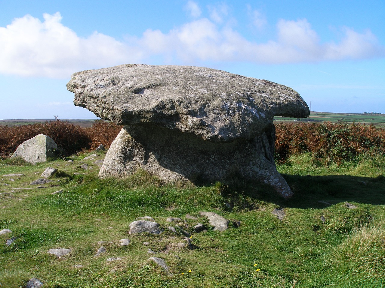 england megalith here the dolmen free photo