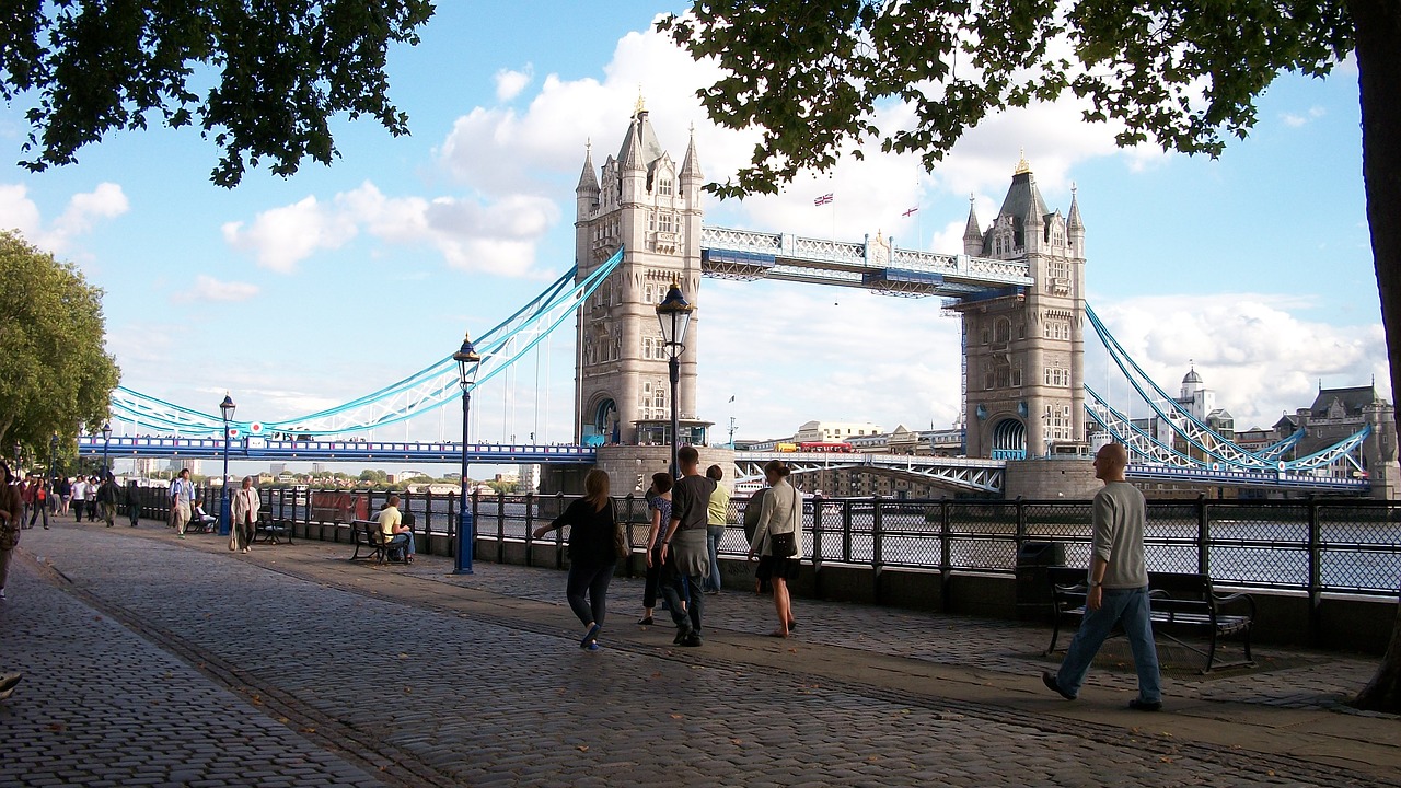 england london tower bridge free photo