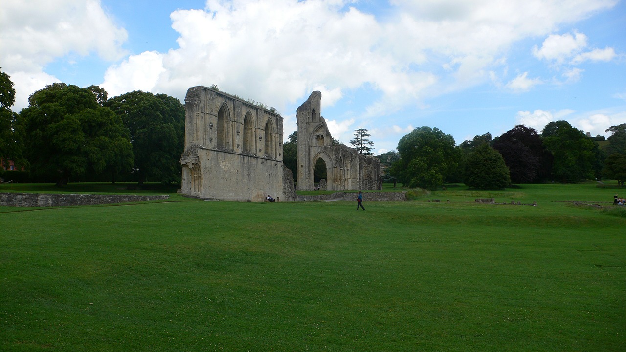 england glastonbury abbey somerset free photo