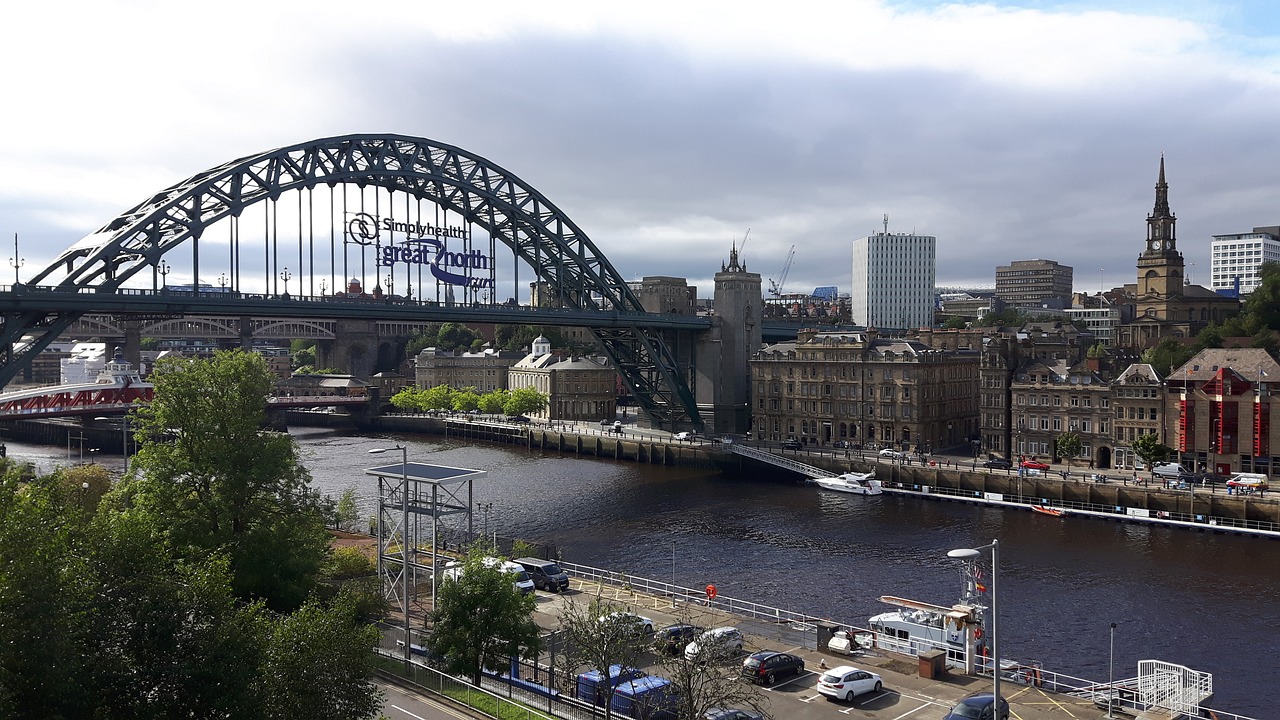 england newcastle bridges free photo