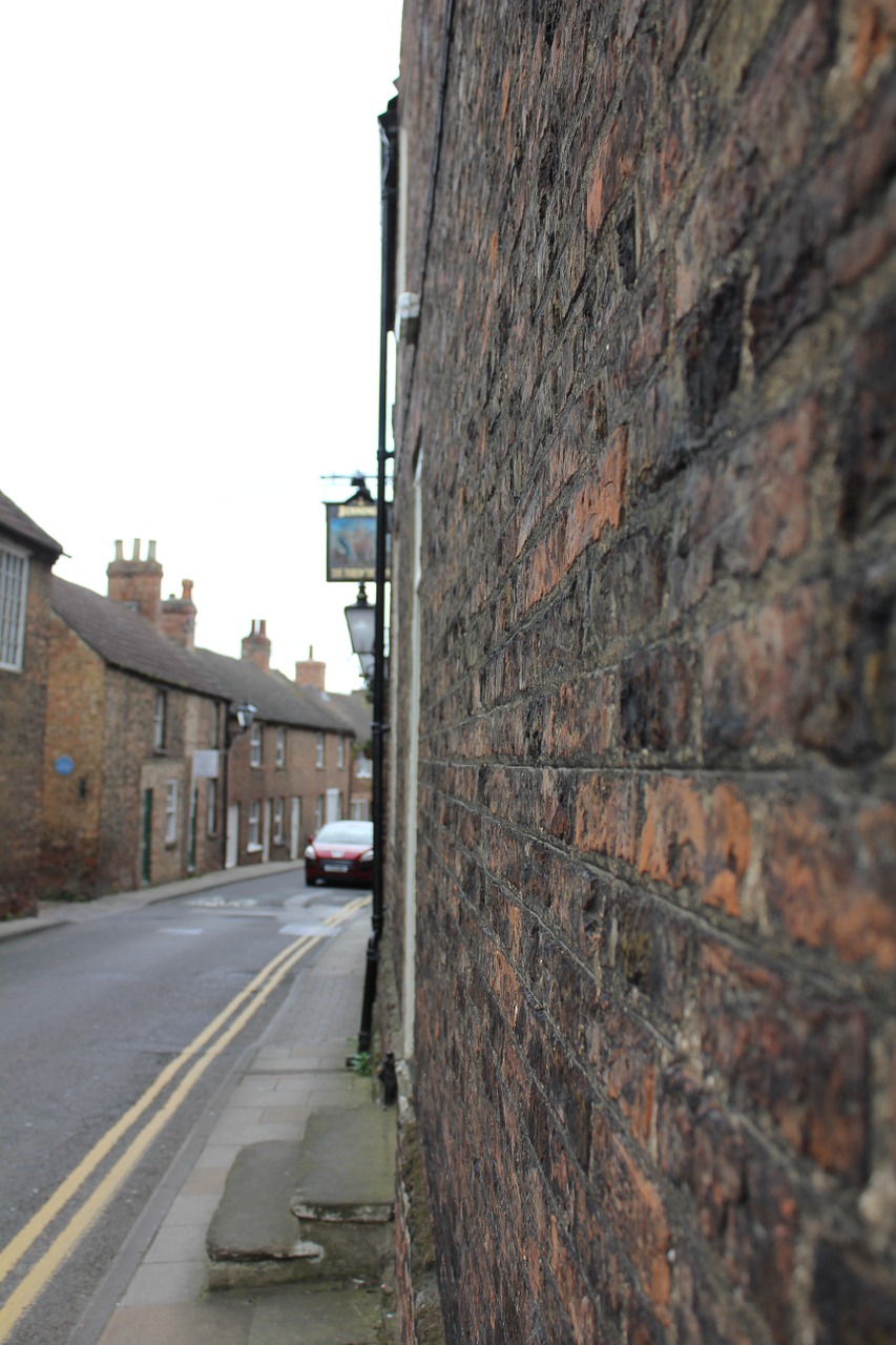 england brick street free photo