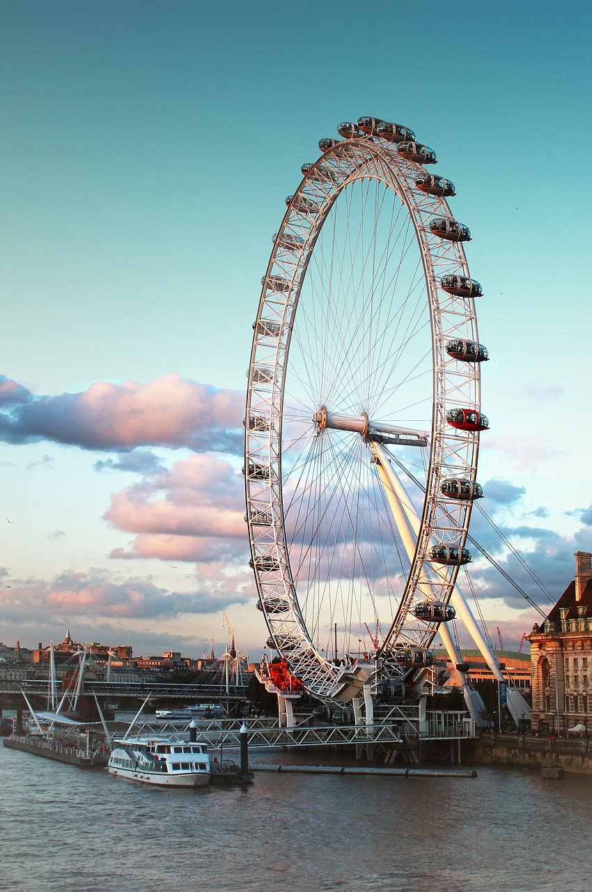 england london eye free photo