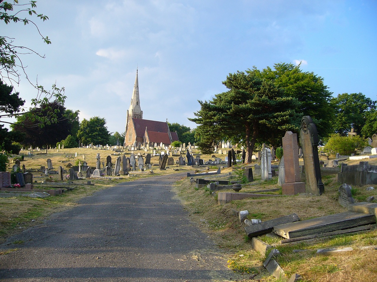 england birmingham cemetery free photo