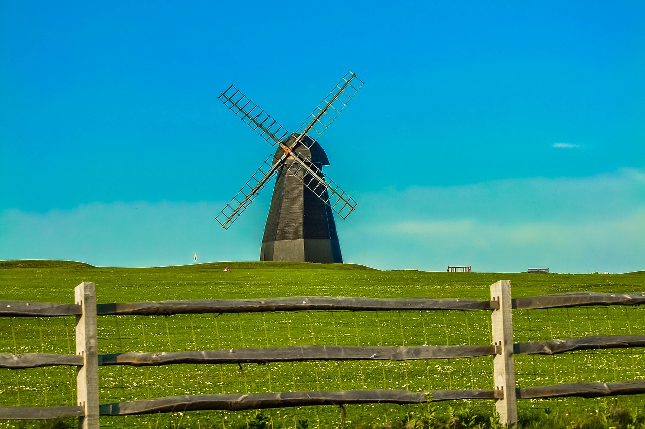 england windmill monument free photo