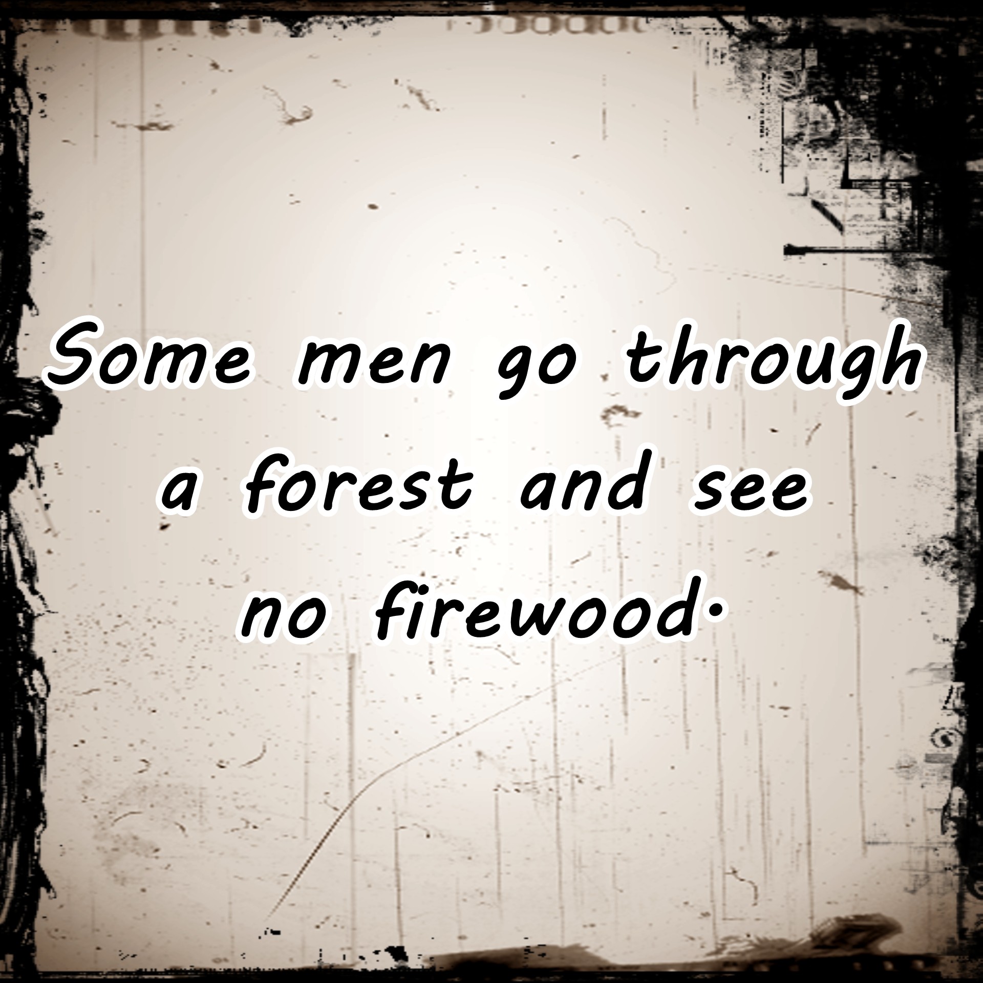 men firewood forest free photo
