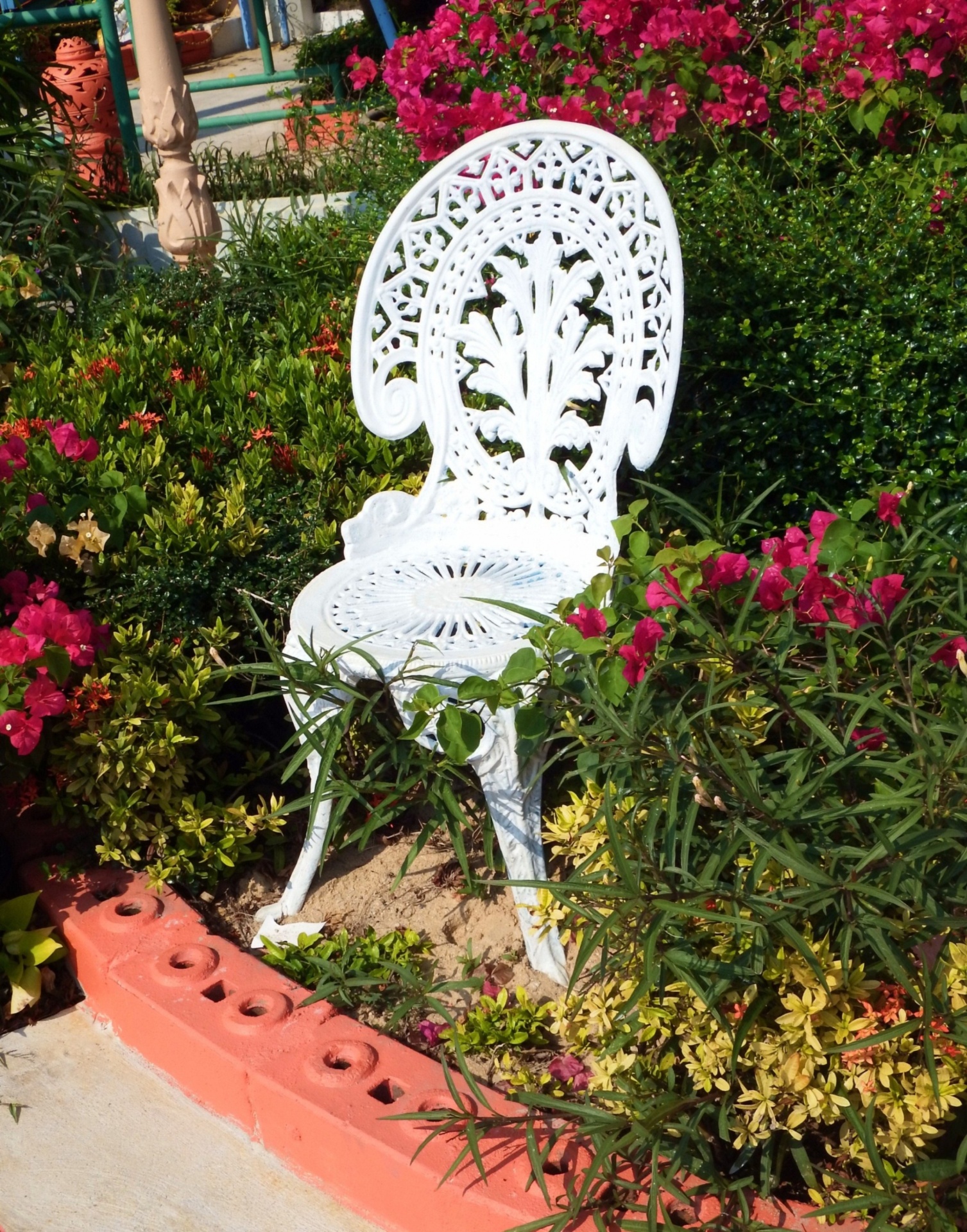 english garden chair free photo