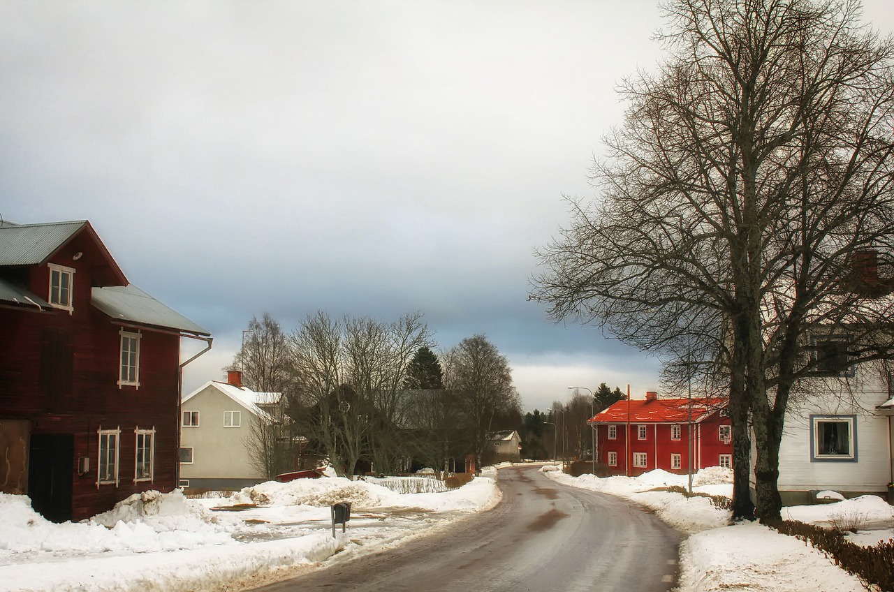 enviken sweden village free photo