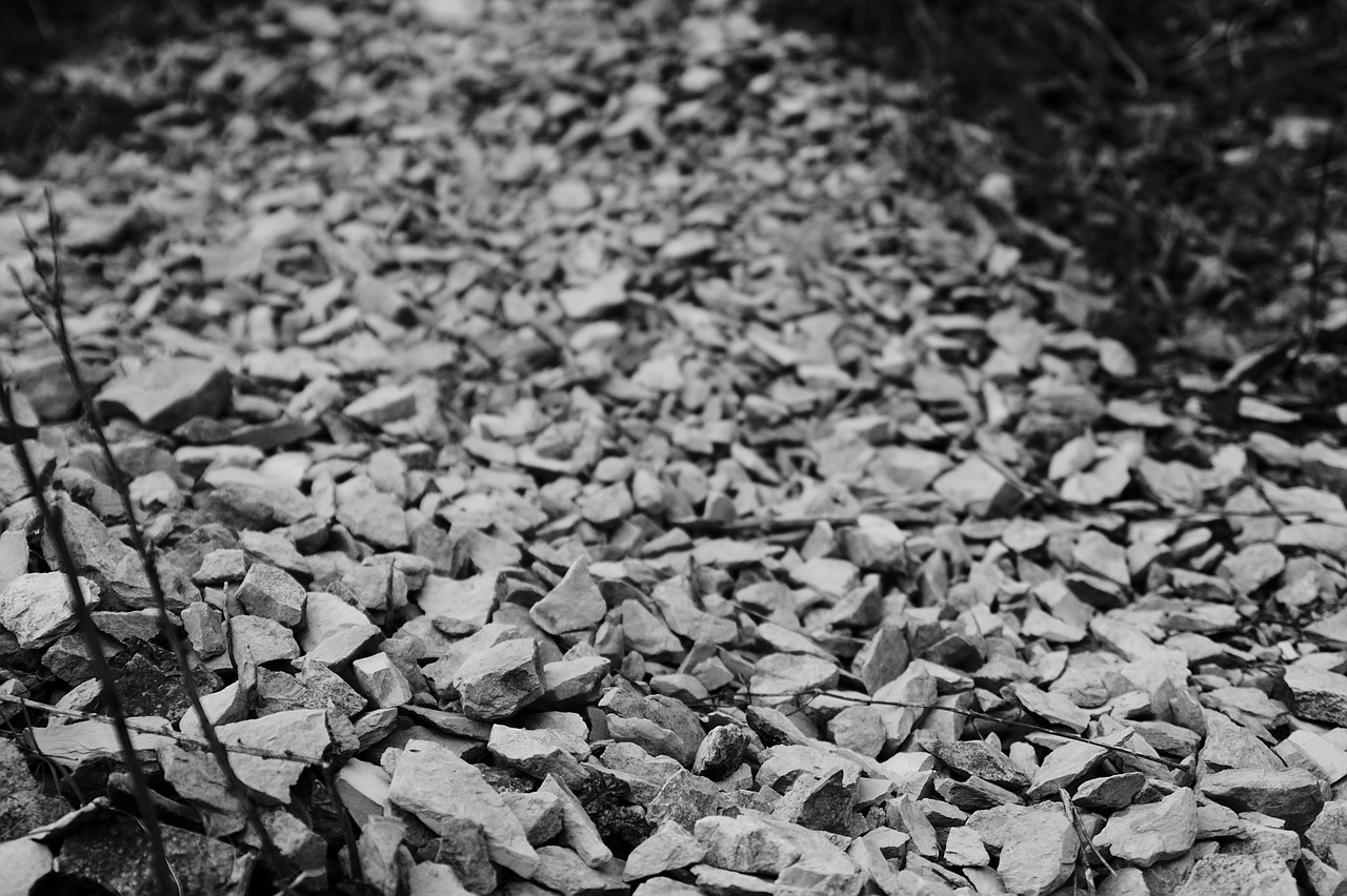 chippings stones texture free photo