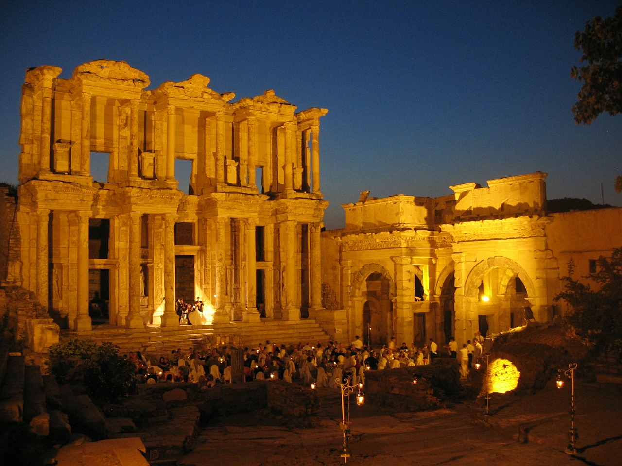 ephesus library turkey free photo