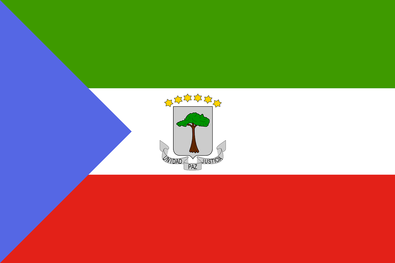 equatorial guinea flag country free photo