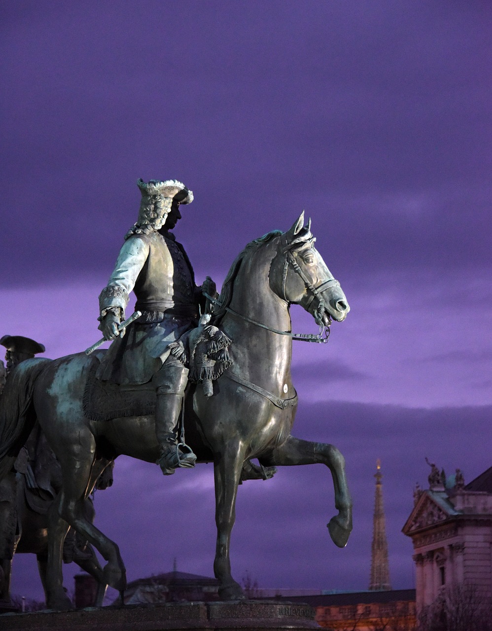 equestrian statue vienna austria free photo