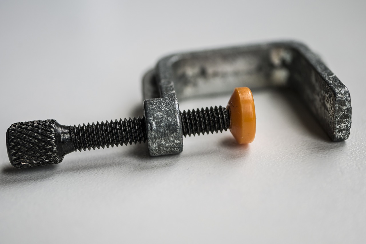 equipment screw clamp tool free photo