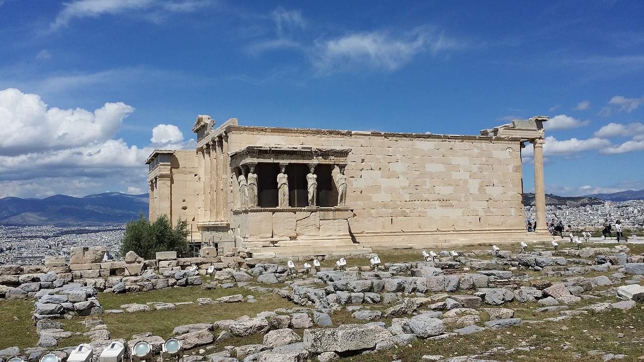 erechtheion athens acropolis free photo