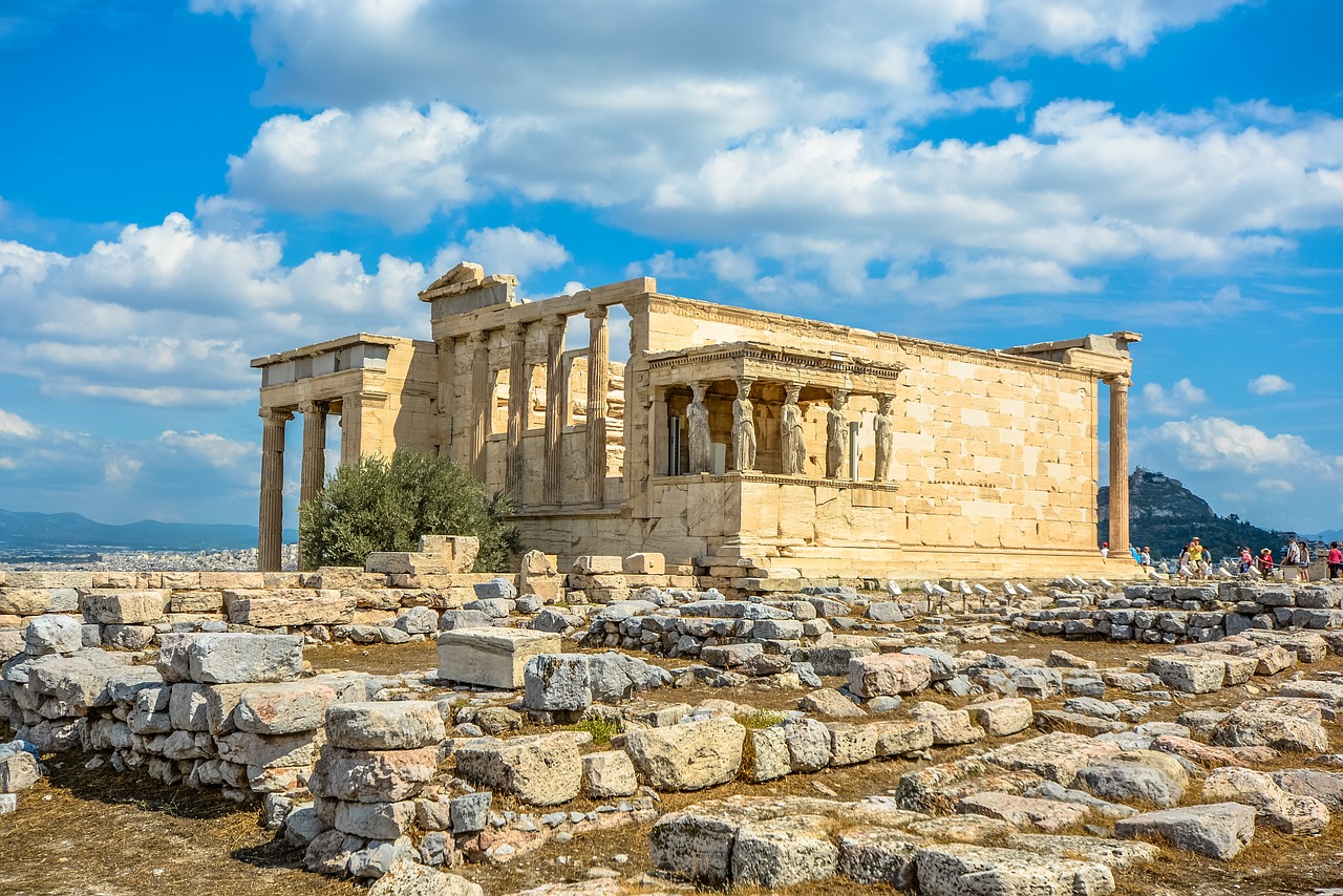 erechtheum acropolis athens free photo