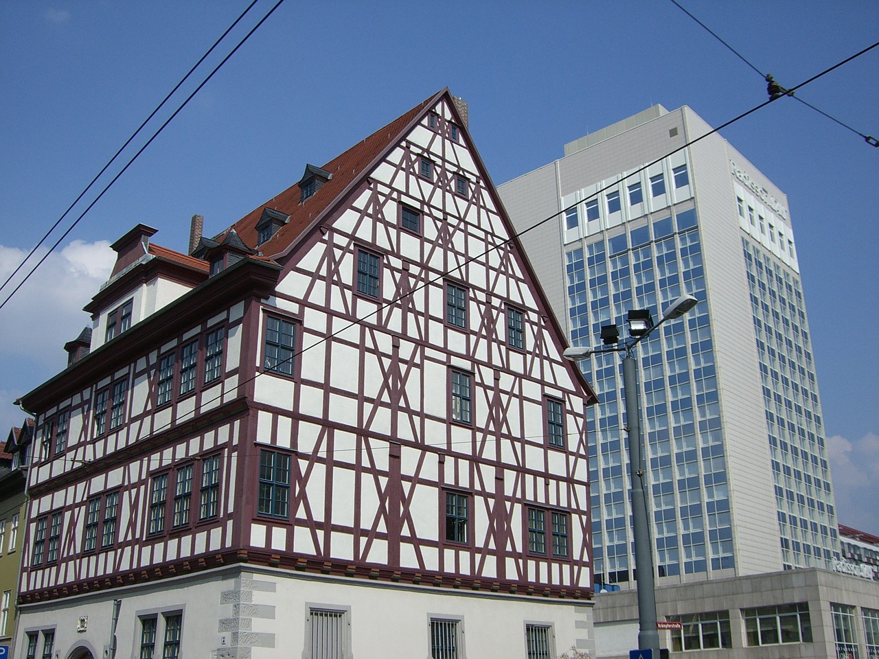 erfurt truss facades free photo