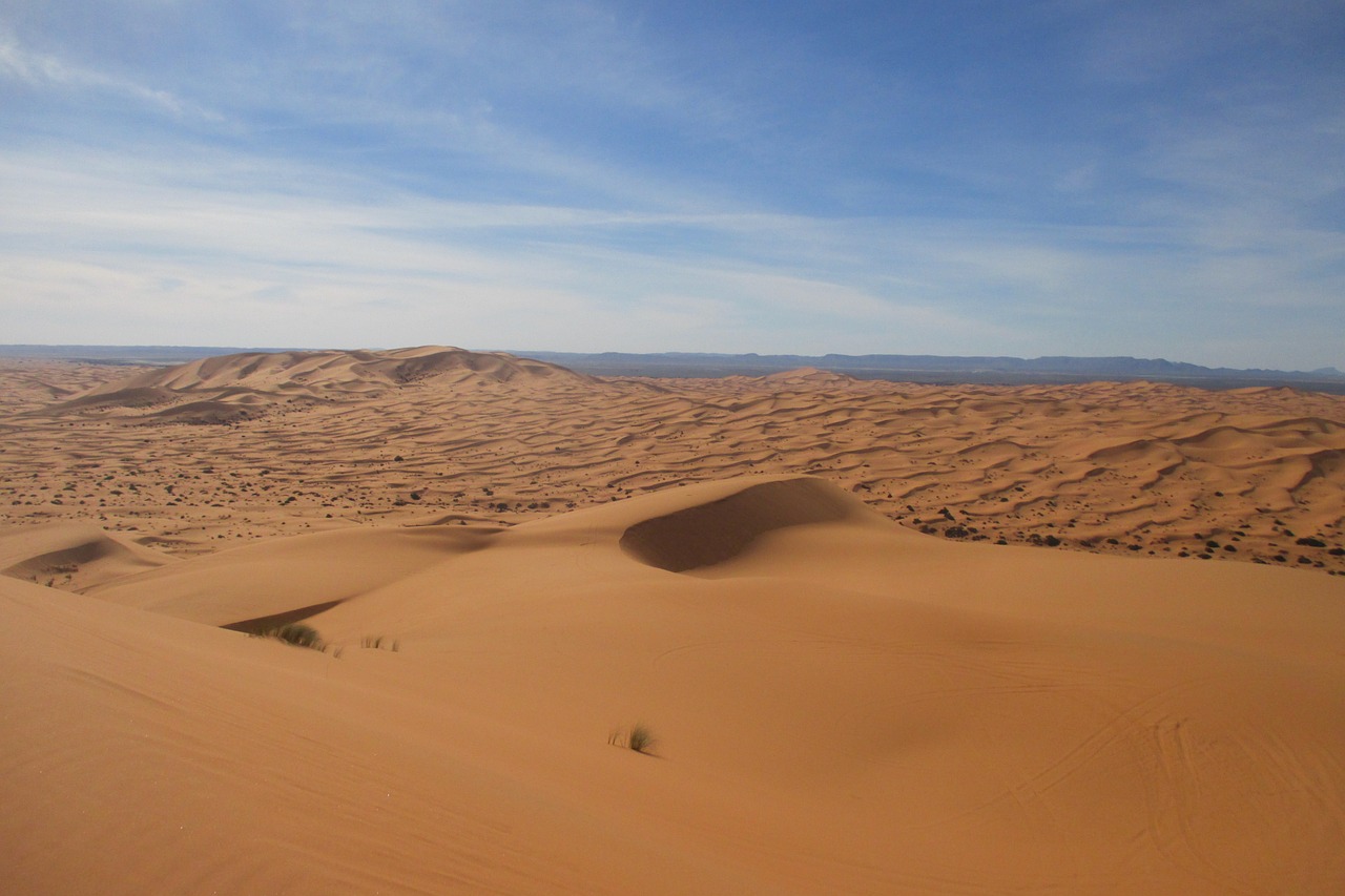 erg chebbi desert morocco free photo