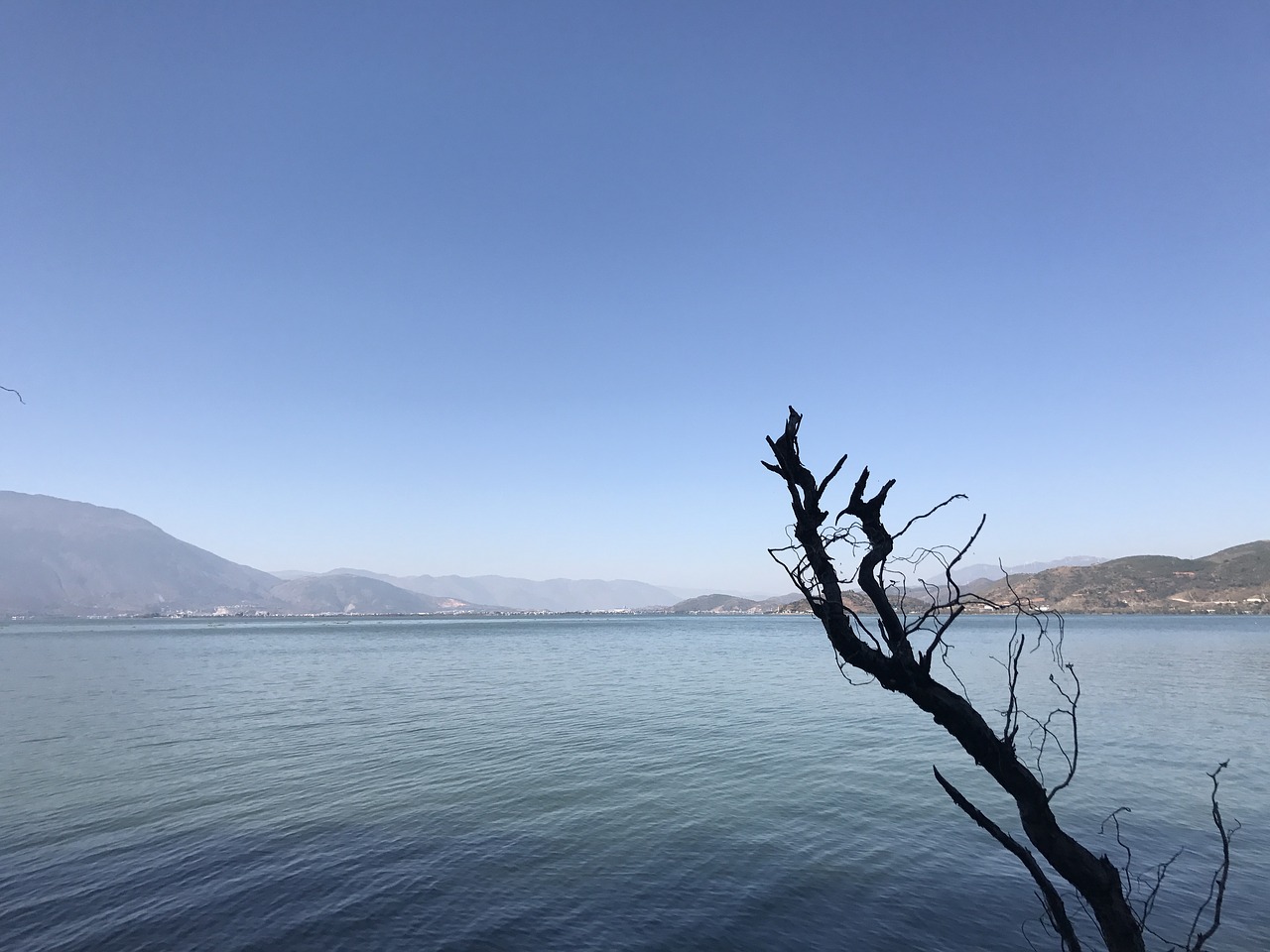 erhai lake in yunnan province double-gallery free photo