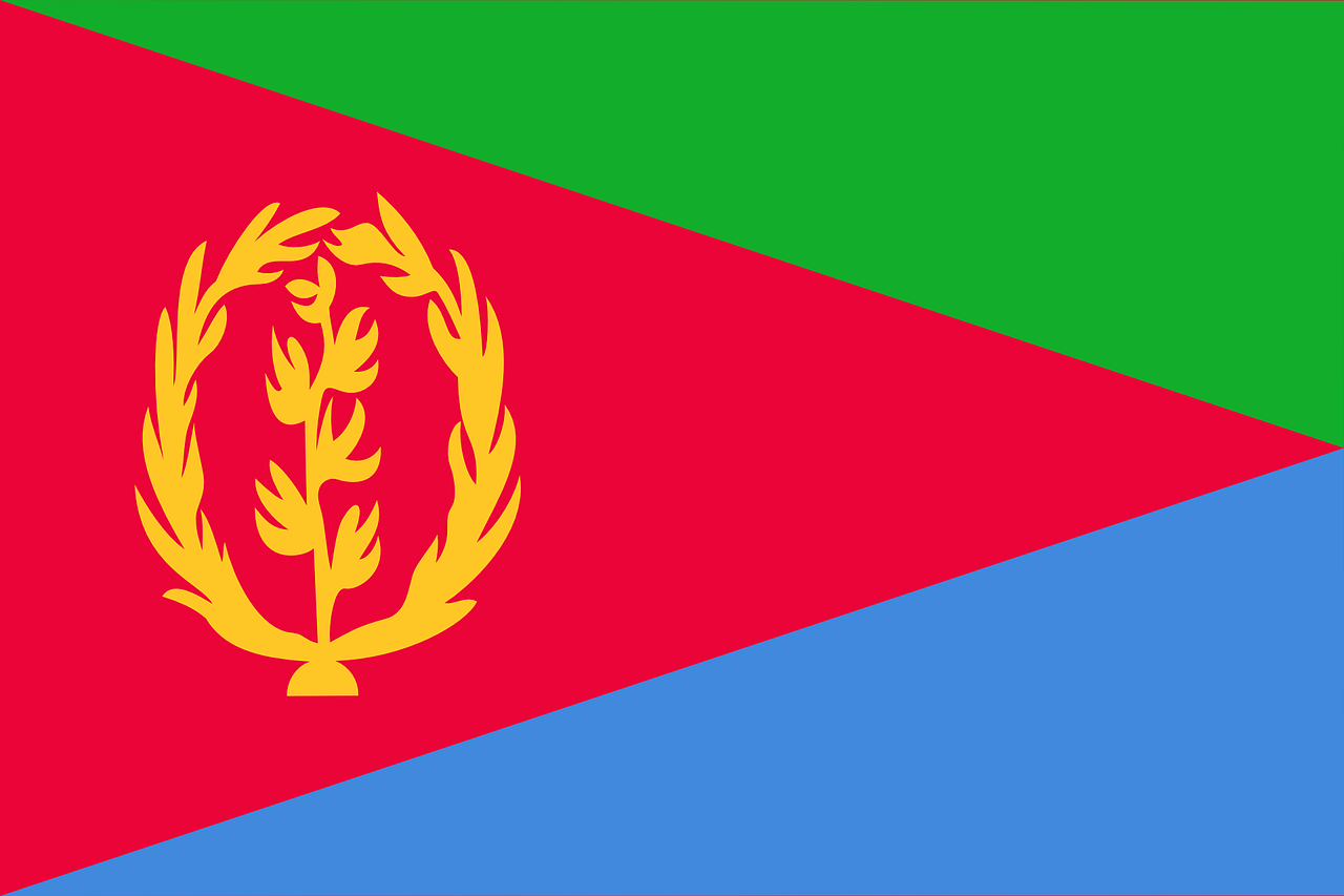eritrea flag national flag free photo