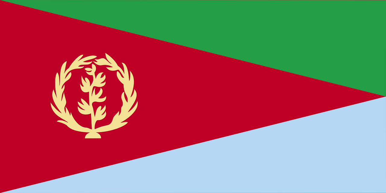 eritrea flag national free photo