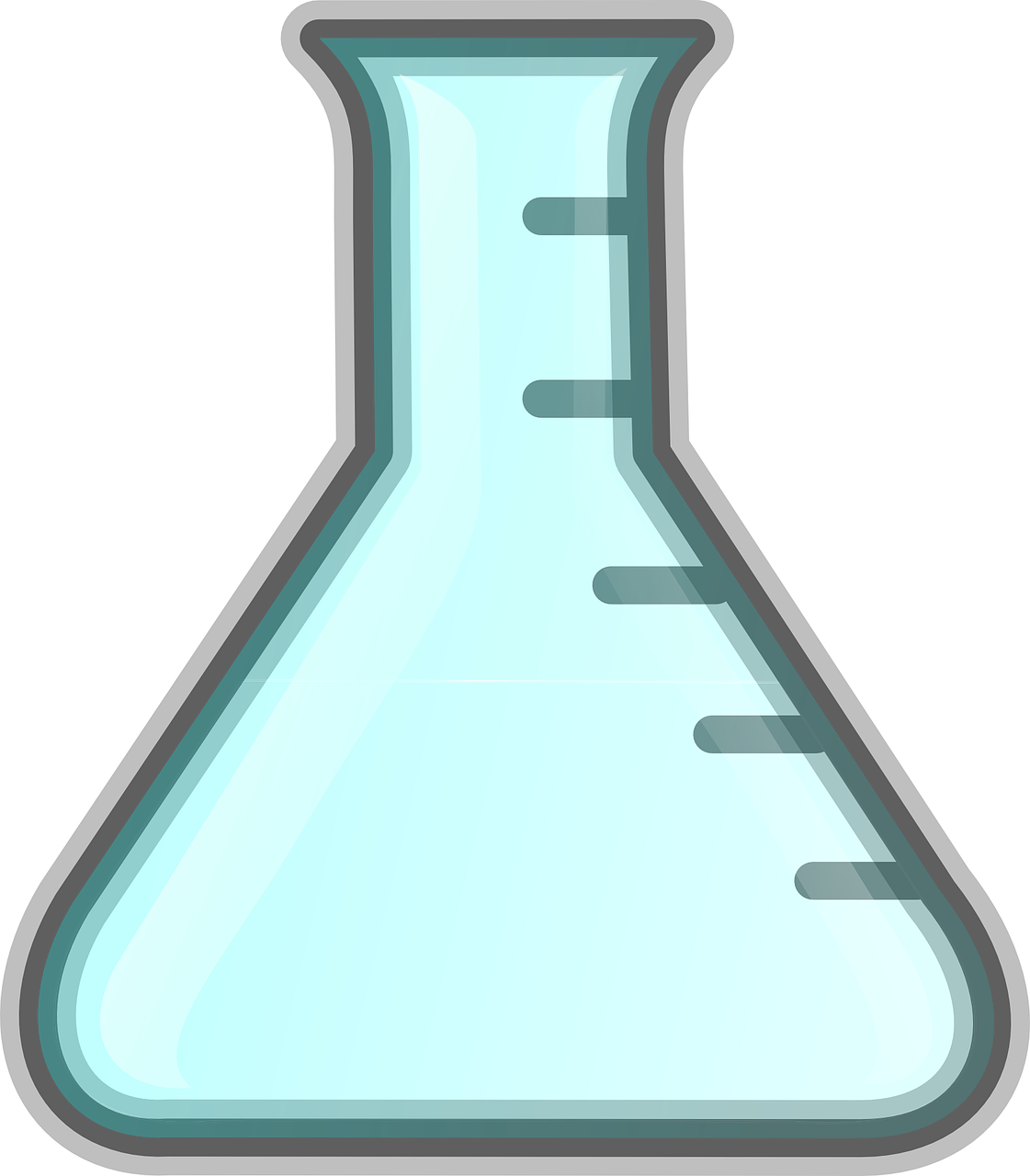 erlenmeyer flask chemistry empty free photo