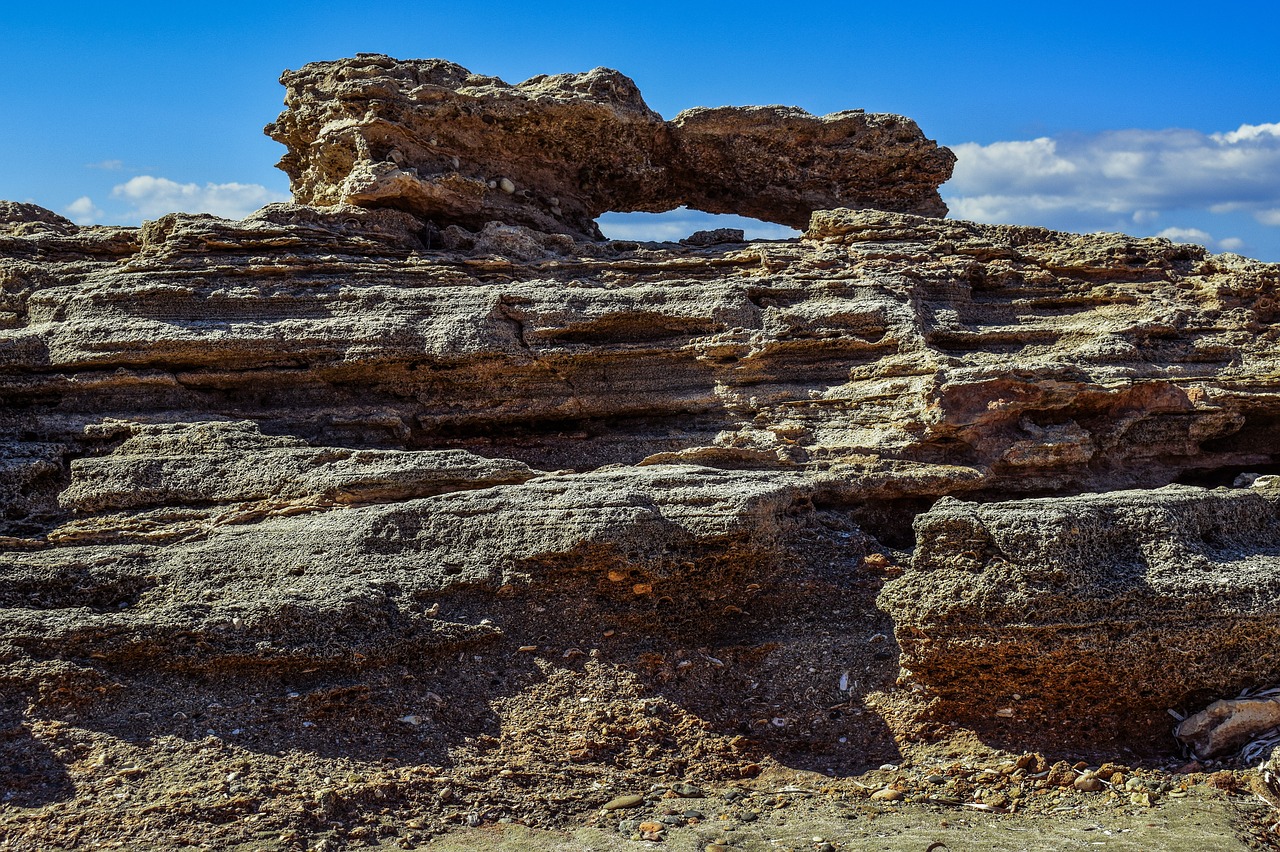 erosion rock formation free photo