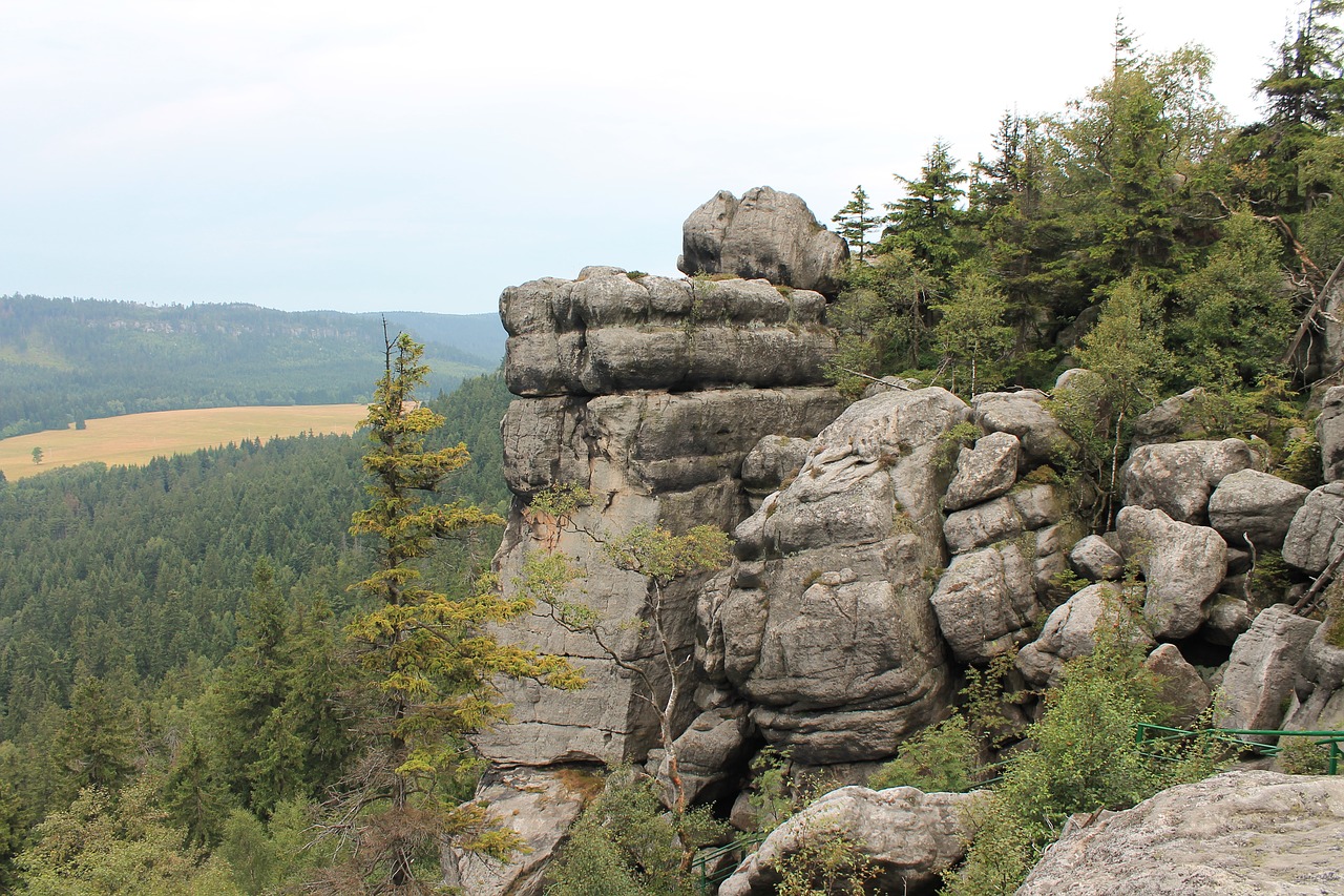 erratic rocks kudowa zdrój the national park free photo