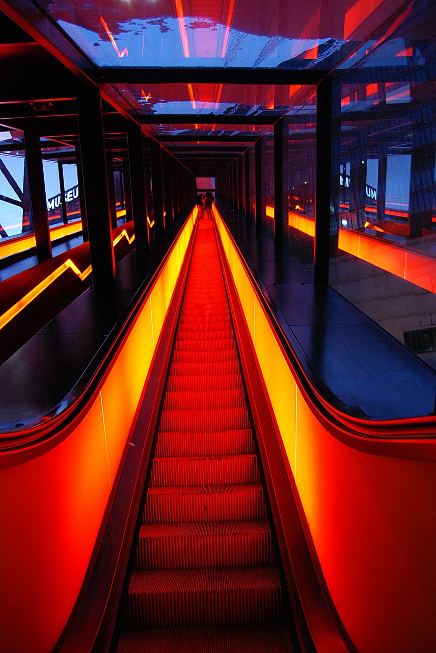 escalator input ruhr museum free photo