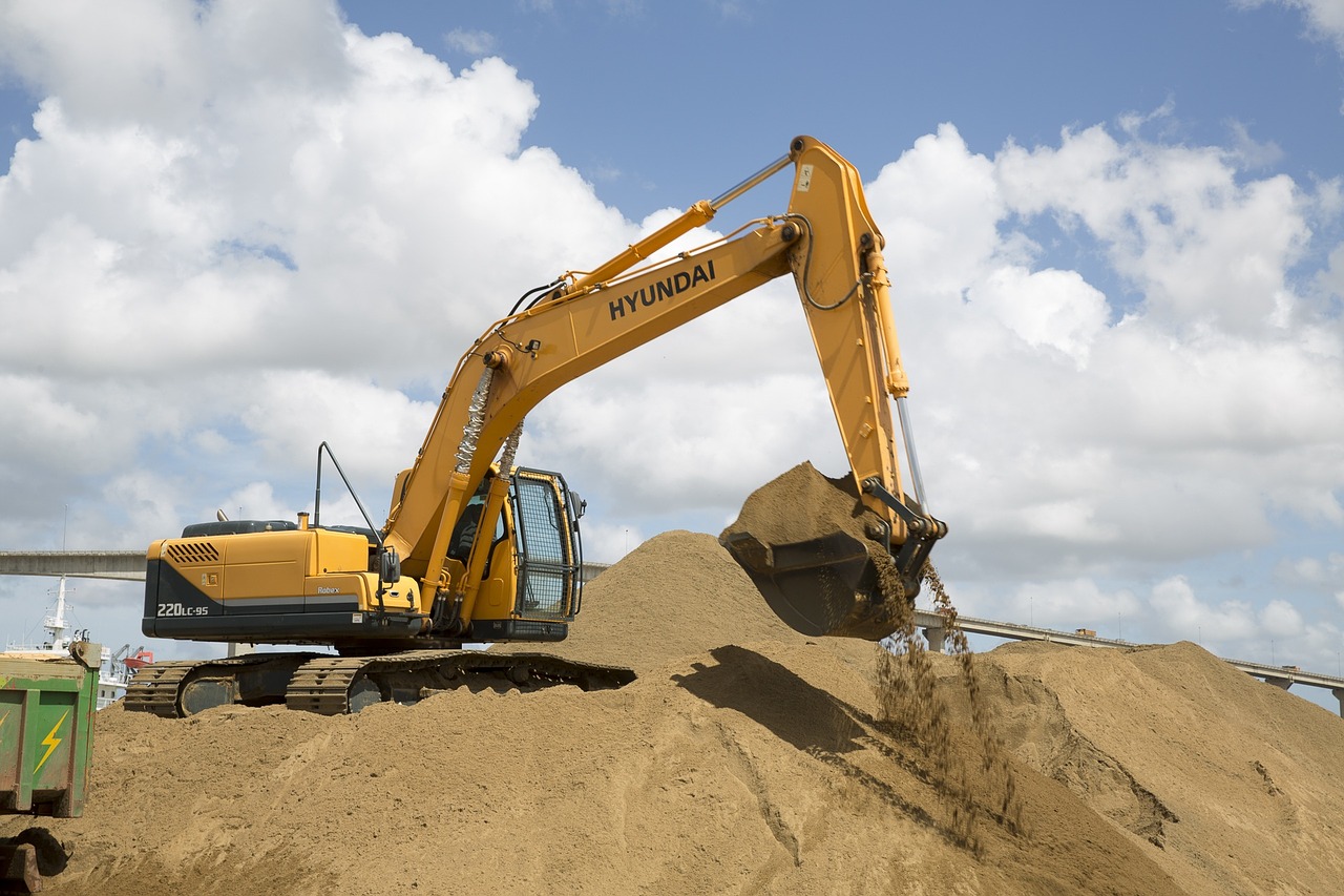 excavation power shovel excavator free photo