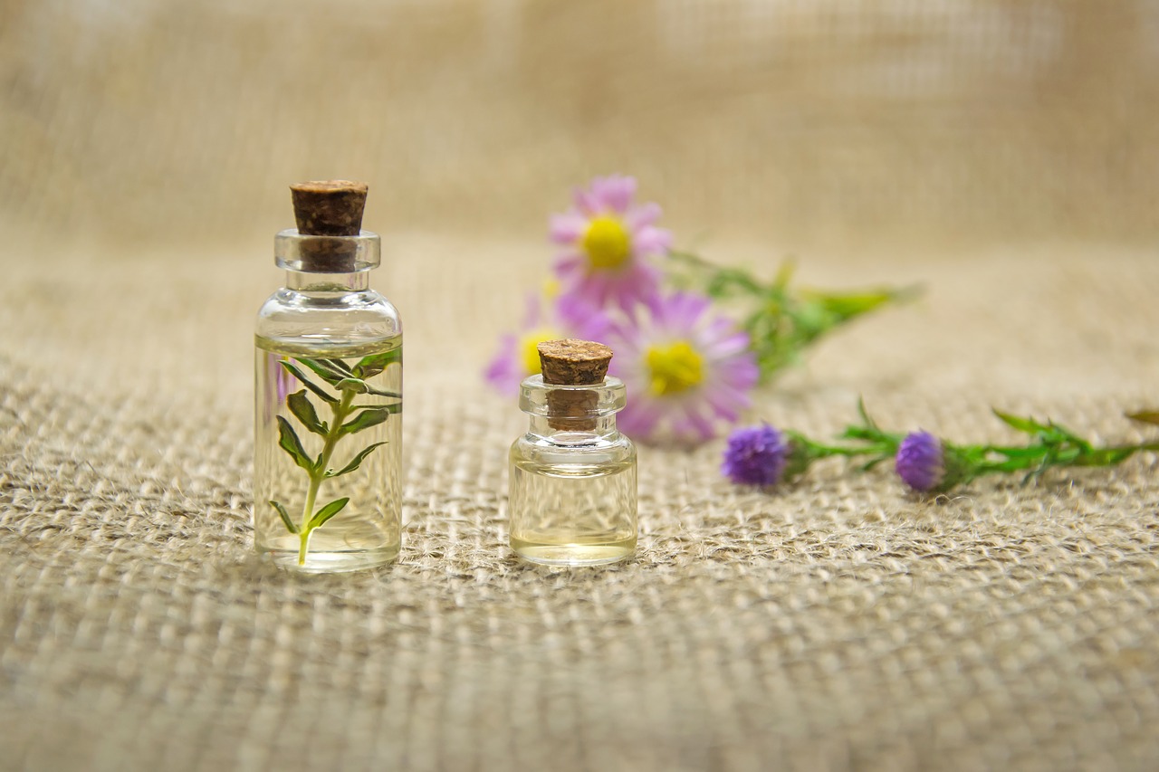 essential oils flower aromatherapy free photo