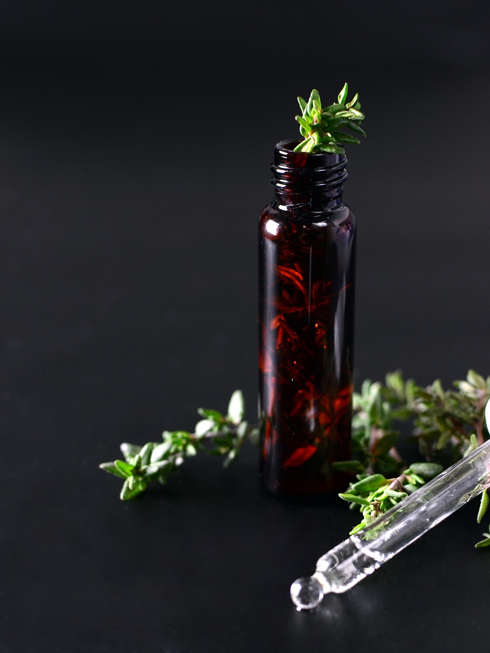 essential oils thyme alternative free photo