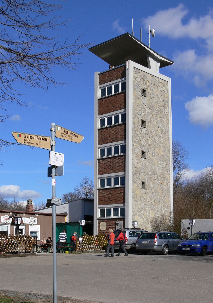 esslingen catherine linde observation tower free photo