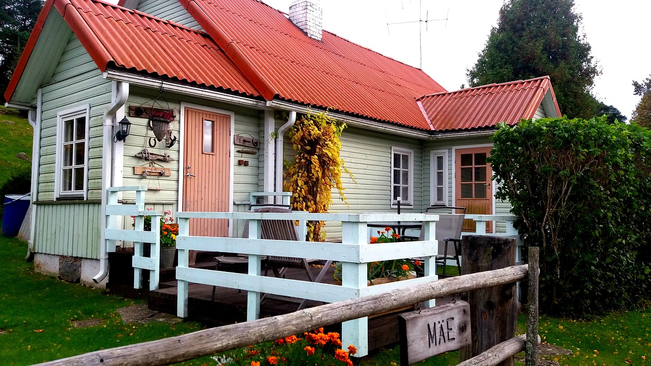 estonia house countryside free photo