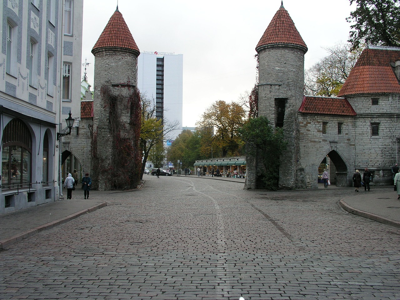 estonia viru gate free photo