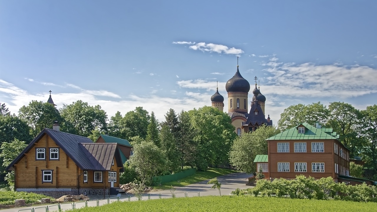 estonia  kuremäe  nuns monastery pühtitsa free photo