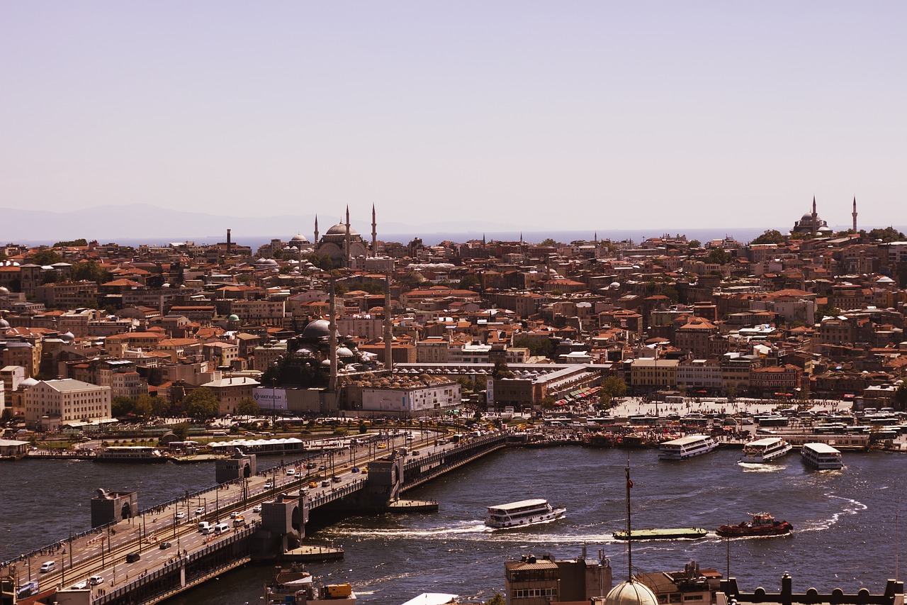 estuary galata istanbul free photo