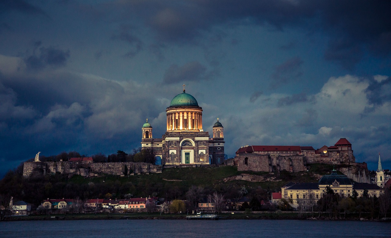 esztergom cornice bridge free photo