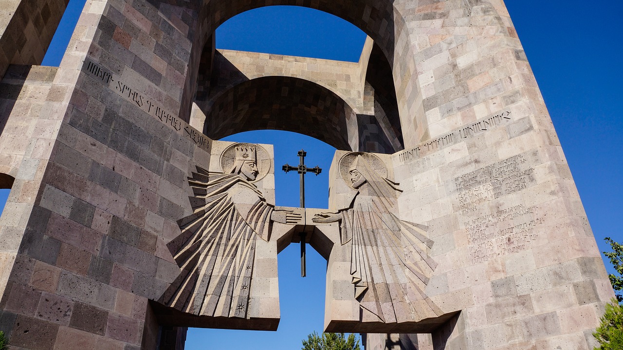 etchmiadzin cathedral gate free photo