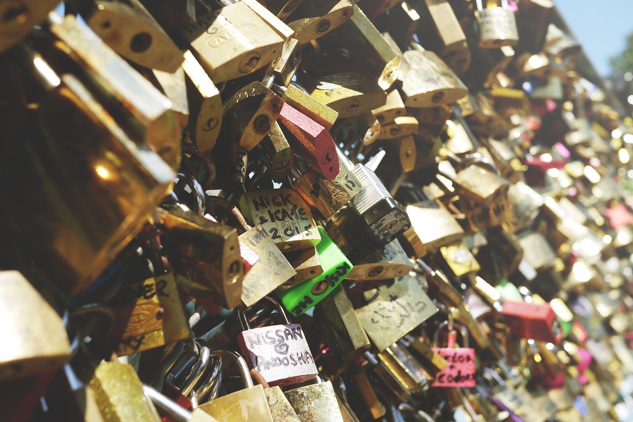 eternal love padlock castles free photo