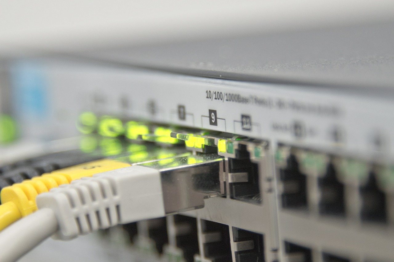 ethernet switch network free photo