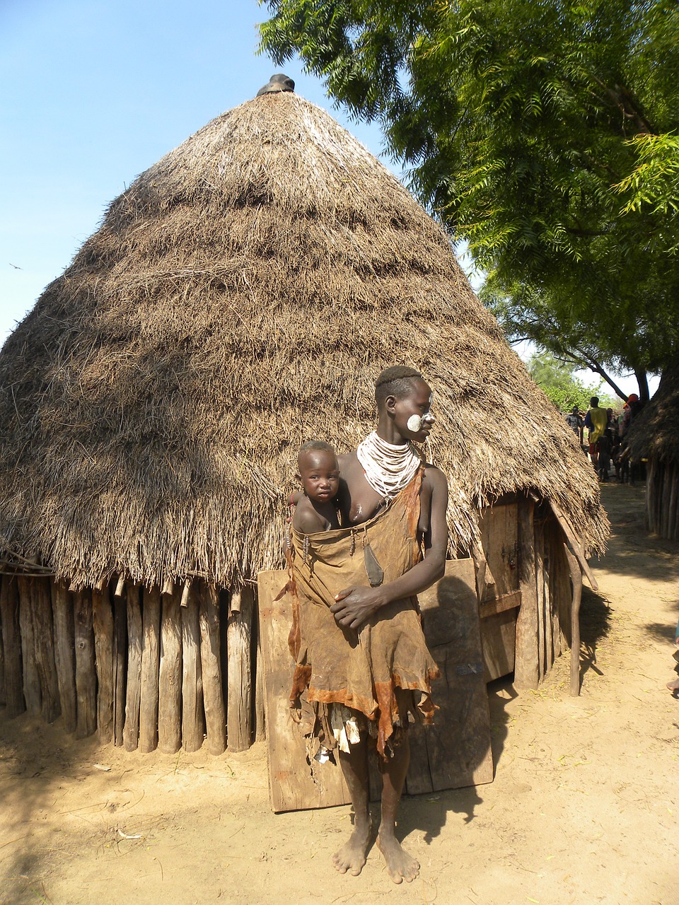 ethiopia cottage tribe free photo