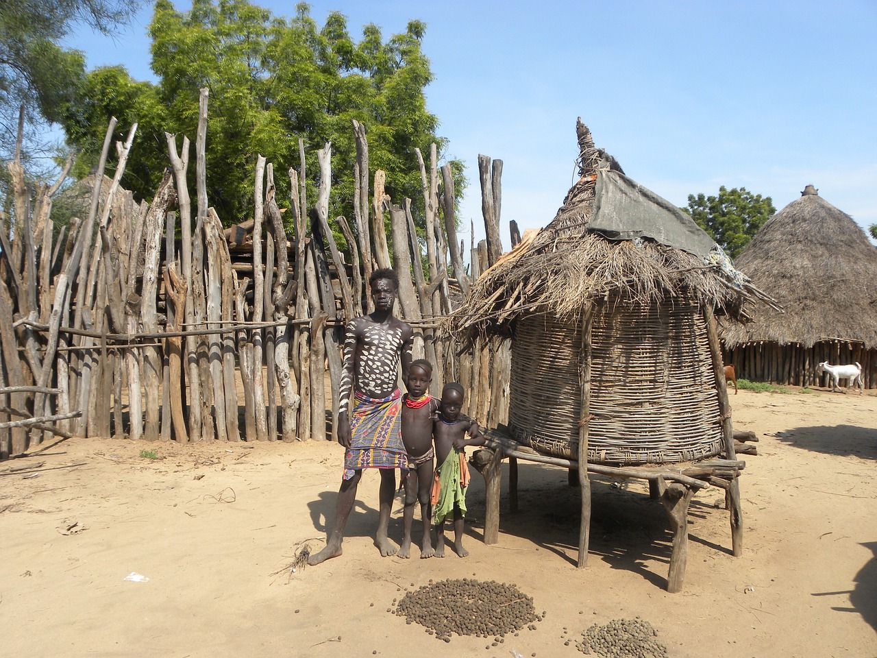 ethiopia cottage tribe free photo